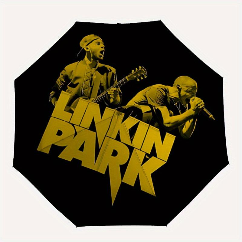 1pc Linkin Park Automatic Folding Umbrella, 8 Ribs for All-Season Use, Portable for Travel & Outdoor Activities071
1pc Linkin Park Automatic Folding Umbrella, 8 Ribs for All-Season Use, Portable for Travel & Outdoor Activities071
