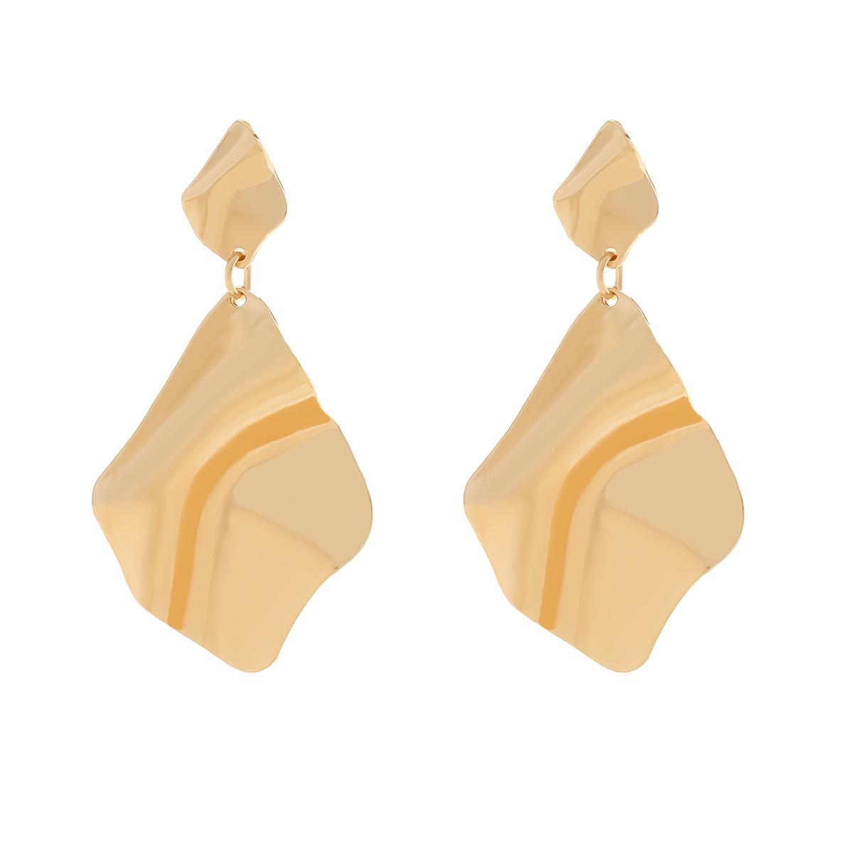 Metal Square Pleated Geometric Dangle Earrings Women s New Simple Elegant Design Zircon Wedding Accessories золотой
Metal Square Pleated Geometric Dangle Earrings Women s New Simple Elegant Design Zircon Wedding Accessories золотой