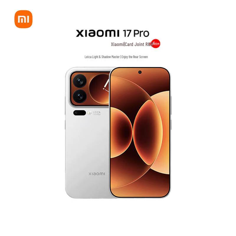 Смартфон Xiaomi 17 Pro 5G з камерою Leica та другим дисплеєм (версія CN) 12GB+256GB
Смартфон Xiaomi 17 Pro 5G з камерою Leica та другим дисплеєм (версія CN) 12GB+256GB