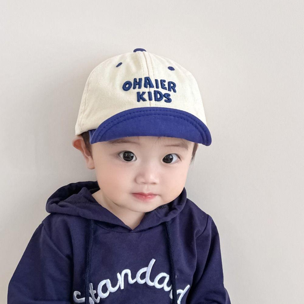 Matching Cotton Korean Style Cap Children Sun Hats Shading Hat Contrast Color Baseball Cap чёрный
Matching Cotton Korean Style Cap Children Sun Hats Shading Hat Contrast Color Baseball Cap чёрный