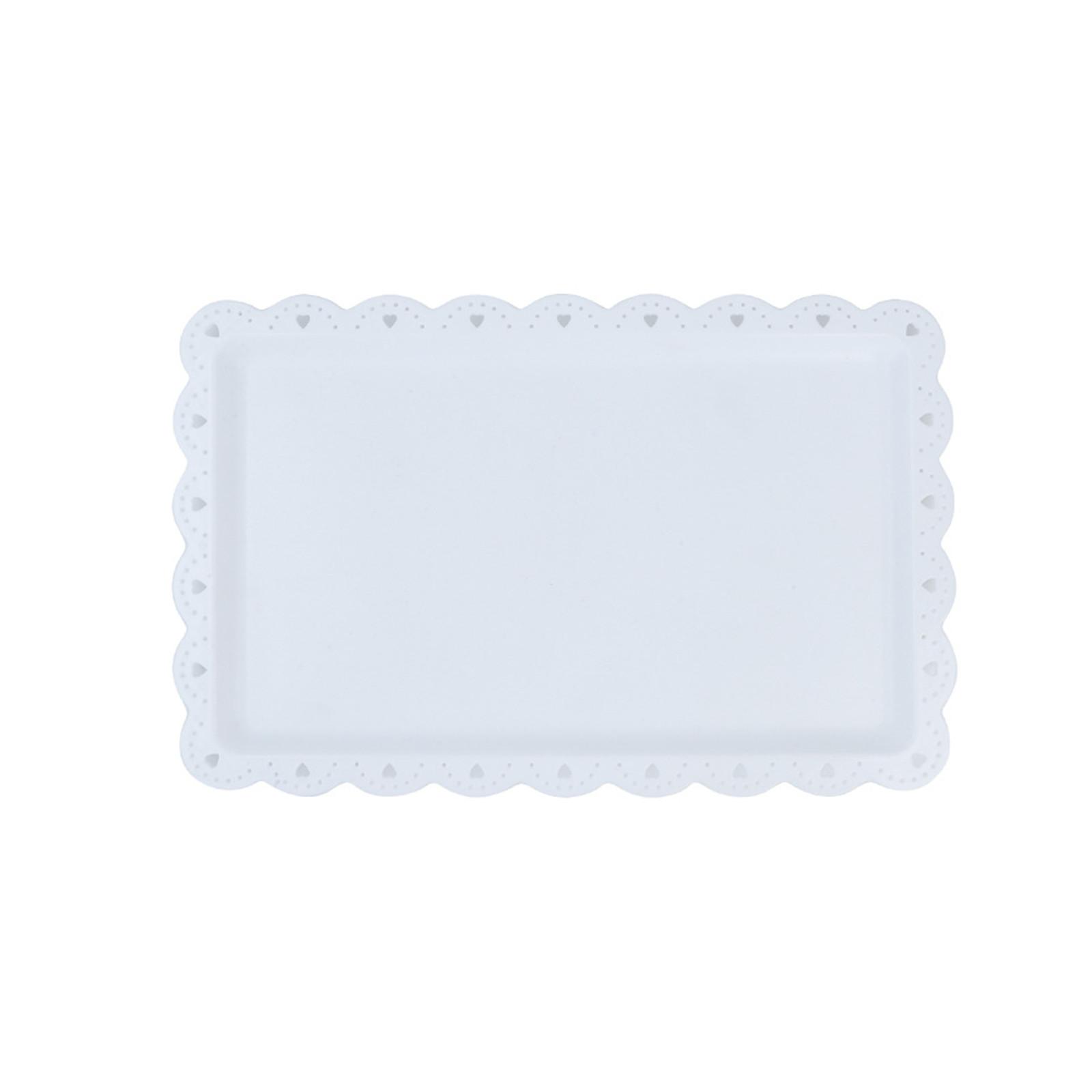 Dessert Fruit Tray Cake Tray Cake Display Tray Tray Multi-purpose Serving Plate Rectangular Plate European Style Serving Trays Black Food Tray One Size білий
Dessert Fruit Tray Cake Tray Cake Display Tray Tray Multi-purpose Serving Plate Rectangular Plate European Style Serving Trays Black Food Tray One Size білий
