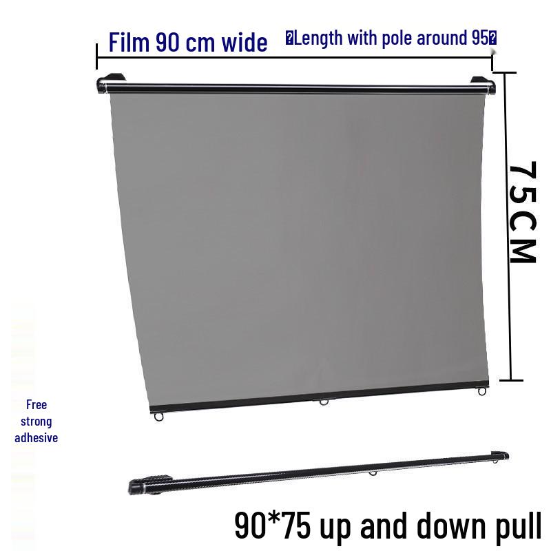Retractable Sunshade Film for Trucks, Buses, 3-4 Wheelers - HD Sun Protection & Heat Insulation for Windshields
Retractable Sunshade Film for Trucks, Buses, 3-4 Wheelers - HD Sun Protection & Heat Insulation for Windshields