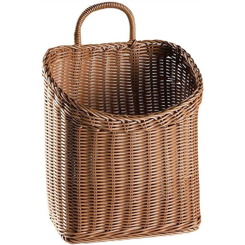 A25F-Hanging Wicker Basket For Door- Handmade Rattan Wall Baskets For Garden, Farmhouse, Home
A25F-Hanging Wicker Basket For Door- Handmade Rattan Wall Baskets For Garden, Farmhouse, Home