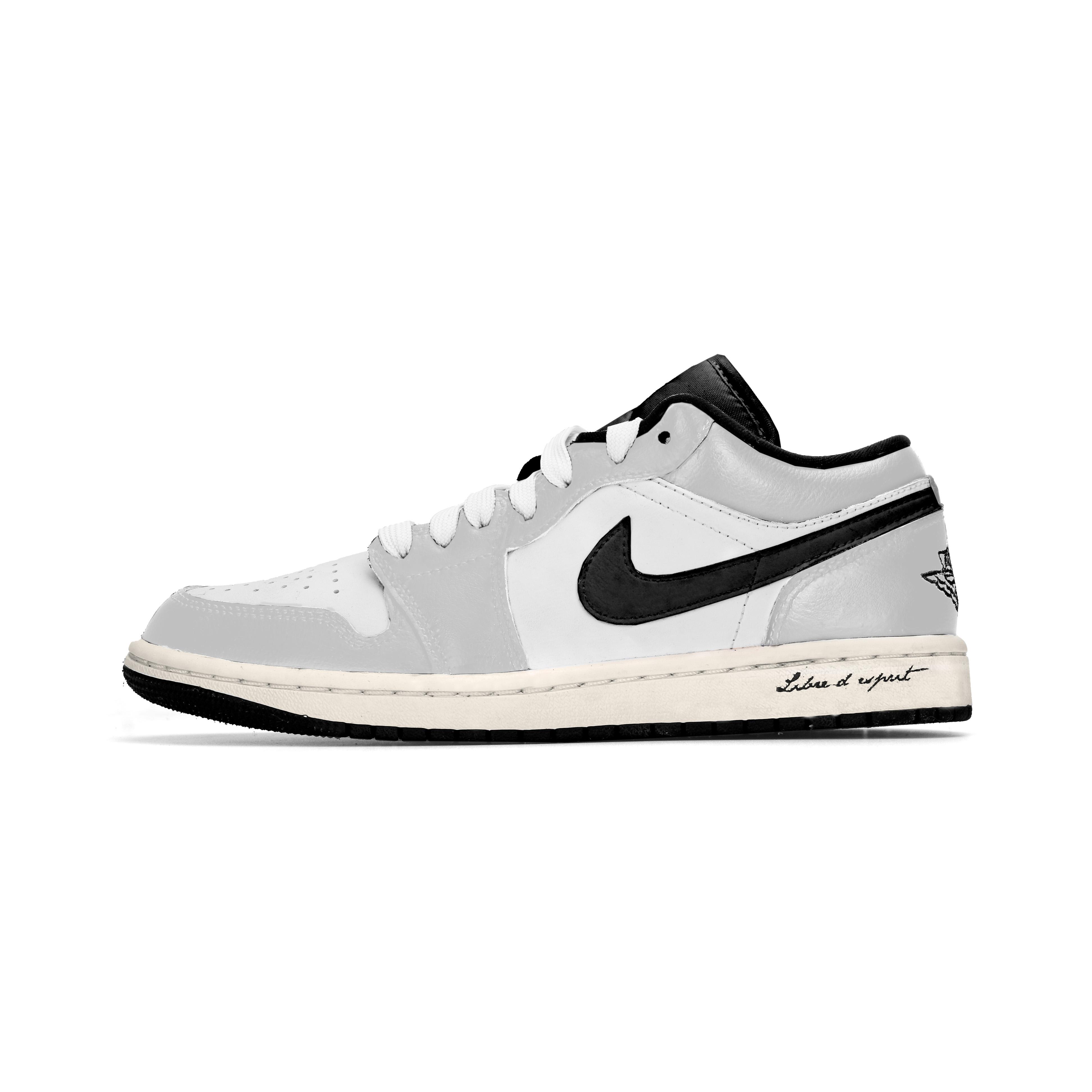 Jordan Air Jordan 1 Lunar Post, Silent Clouds Low top Vintage Basketball Shoes Unisex Gray 553558-081(TeamK-) 44
Jordan Air Jordan 1 Lunar Post, Silent Clouds Low top Vintage Basketball Shoes Unisex Gray 553558-081(TeamK-) 44