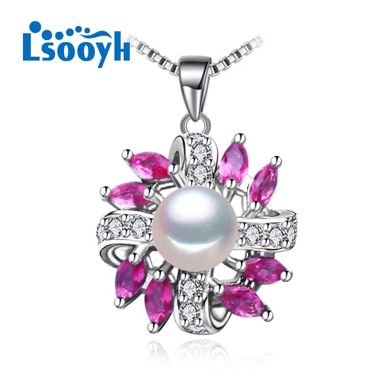 LSOOYH натуральный пресноводный жемчуг, модное ожерелье с кулоном из кубического циркония и красного кристалла для женщин
LSOOYH натуральный пресноводный жемчуг, модное ожерелье с кулоном из кубического циркония и красного кристалла для женщин