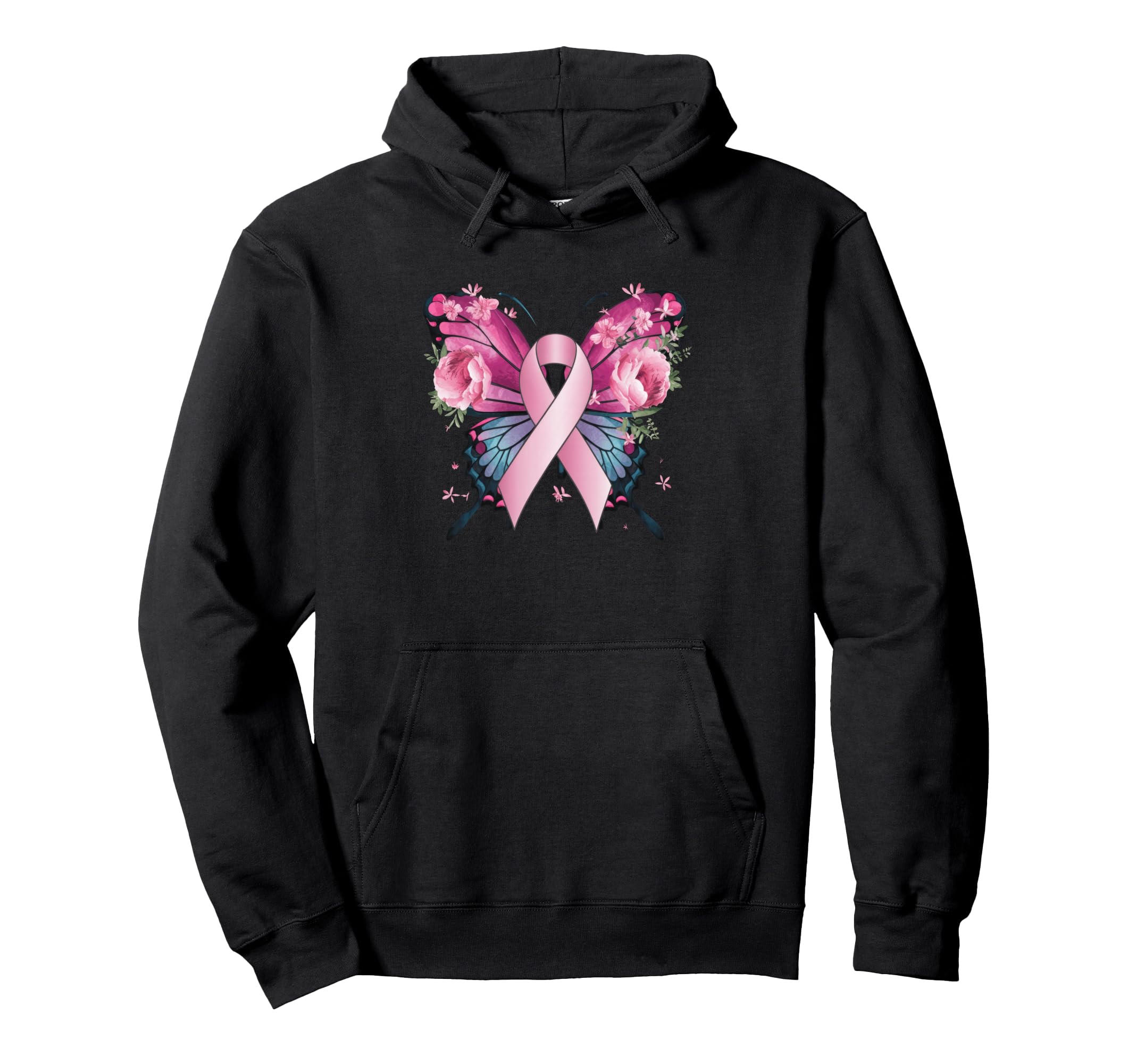 Butterfly Pink Ribbon Breast Cancer Awareness Hoodie чёрный
Butterfly Pink Ribbon Breast Cancer Awareness Hoodie чёрный