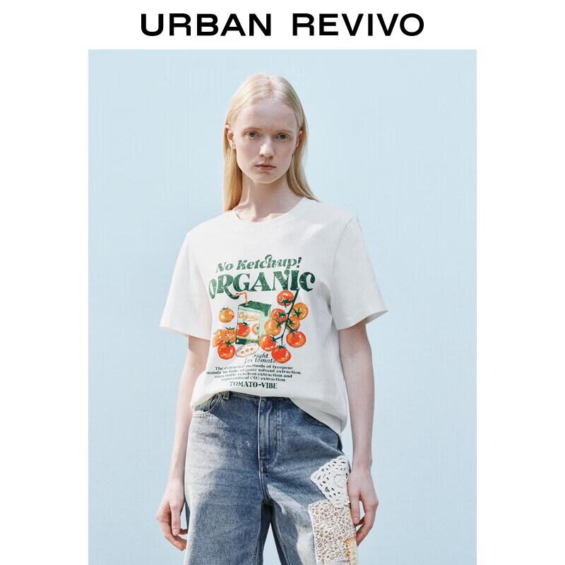 UR2026 Women s Distressed Color-Block Print Short-Sleeve T-Shirt S
UR2026 Women s Distressed Color-Block Print Short-Sleeve T-Shirt S