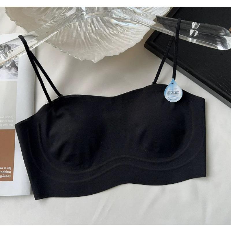 Black Seamless Strapless Bra with Removable Straps Wireless Everyday Comfort Lingerie M чорний
Black Seamless Strapless Bra with Removable Straps Wireless Everyday Comfort Lingerie M чорний