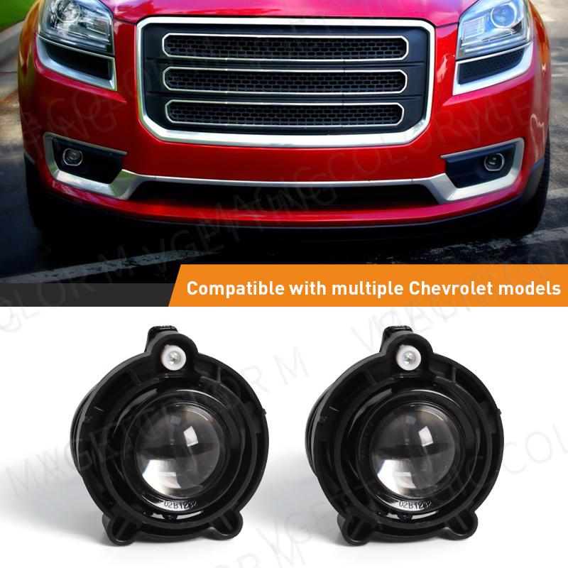 2 Pcs Fog Lamps For Chevrolet Cruze Trax Impala Equinox Malibu Buick Allure Rainier Enclave GMC Acadia Car Front Bumper Lights
2 Pcs Fog Lamps For Chevrolet Cruze Trax Impala Equinox Malibu Buick Allure Rainier Enclave GMC Acadia Car Front Bumper Lights