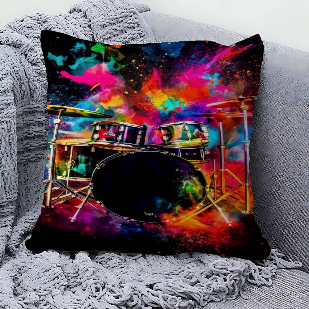 Abstract Colorful Art Musical Instruments Drum Kit Guitar Cushion Cover Car Throw Pillow Case For Sofa Car xcm xcm 30X30cm
Abstract Colorful Art Musical Instruments Drum Kit Guitar Cushion Cover Car Throw Pillow Case For Sofa Car xcm xcm 30X30cm