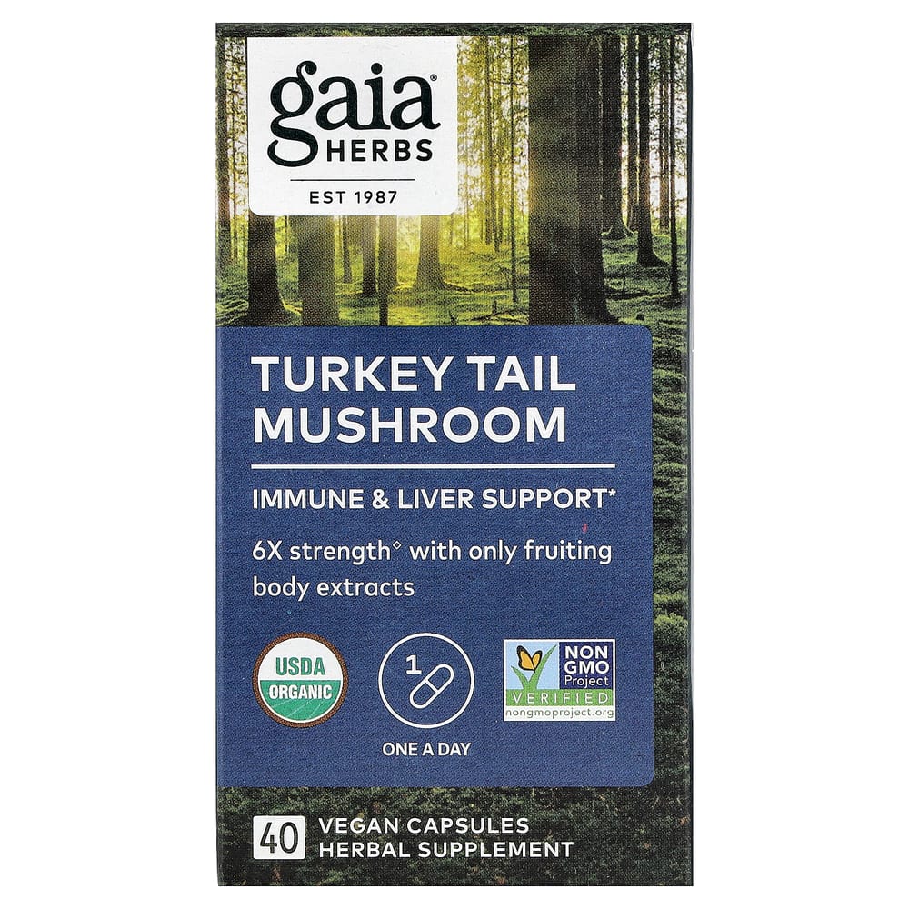 Gaia Herbs Cloud Mushroom Veggie Capsules, 40 Counts 40 pcs - 1 ea
Gaia Herbs Cloud Mushroom Veggie Capsules, 40 Counts 40 pcs - 1 ea