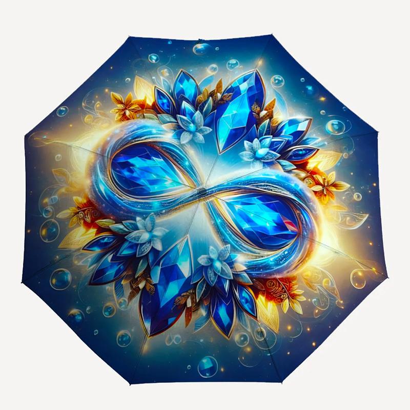 1pc Crystal Infinity Symbol Automatic Open/Close Umbrella, Compact Travel Umbrella, 8-Rib Sturdy Frame - Ideal Gift for Friends yy251118113
1pc Crystal Infinity Symbol Automatic Open/Close Umbrella, Compact Travel Umbrella, 8-Rib Sturdy Frame - Ideal Gift for Friends yy251118113