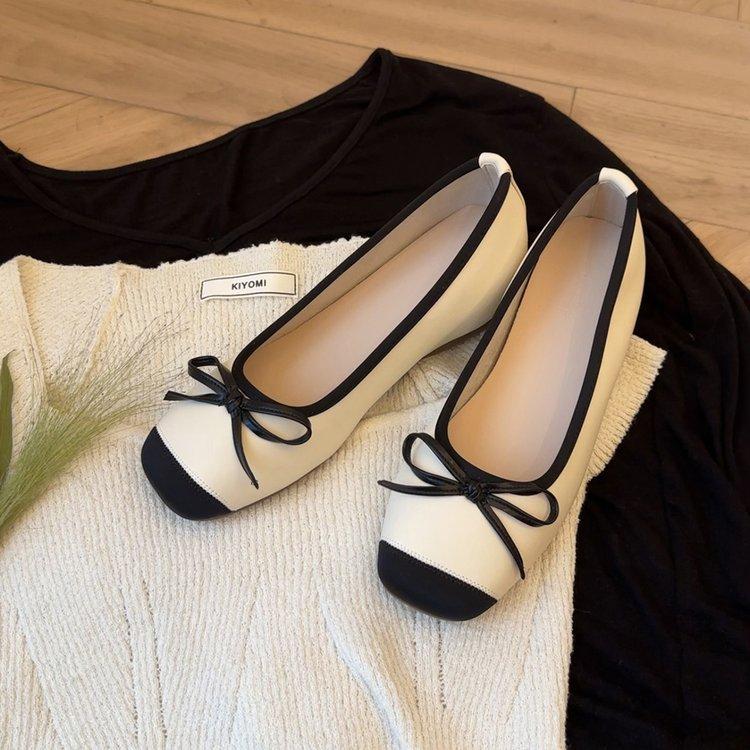 Women s shoes autumn women s 2024 fashion casual square head height increase contrasting color bow one-and-a-half drag slippers women s autumn and win 40
Women s shoes autumn women s 2024 fashion casual square head height increase contrasting color bow one-and-a-half drag slippers women s autumn and win 40