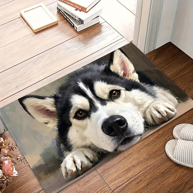 2D Husky DogThemed Welcome Door Mat Soft Rug Carpet FloorMat for Bedroom Perfect for Hallways Entryways Bathroom Cute Home Decor 40x60CM
2D Husky DogThemed Welcome Door Mat Soft Rug Carpet FloorMat for Bedroom Perfect for Hallways Entryways Bathroom Cute Home Decor 40x60CM