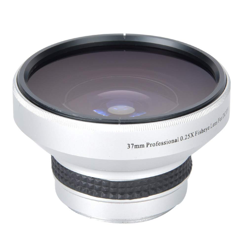 KIMISS 0.25X Super Fisheye Lens for 37mm, Ultra Wide-Angle Attachment Lens for Camera Lenses, Fisheye Effect, Compatible with 37mm Aperture
KIMISS 0.25X Super Fisheye Lens for 37mm, Ultra Wide-Angle Attachment Lens for Camera Lenses, Fisheye Effect, Compatible with 37mm Aperture