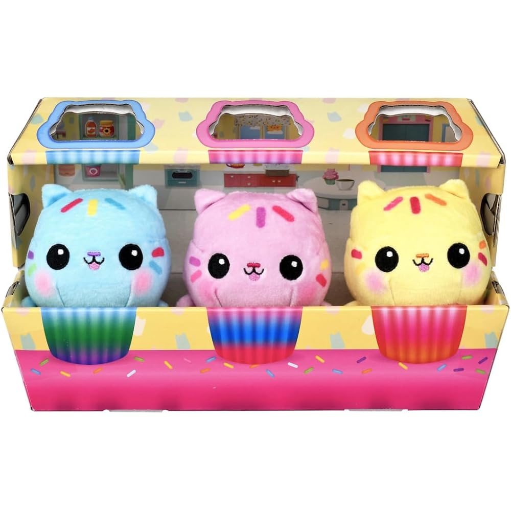 Takara Tomy Gabby s Dollhouse Cousin Cake Plush Toy Set 3 Pieces
Takara Tomy Gabby s Dollhouse Cousin Cake Plush Toy Set 3 Pieces