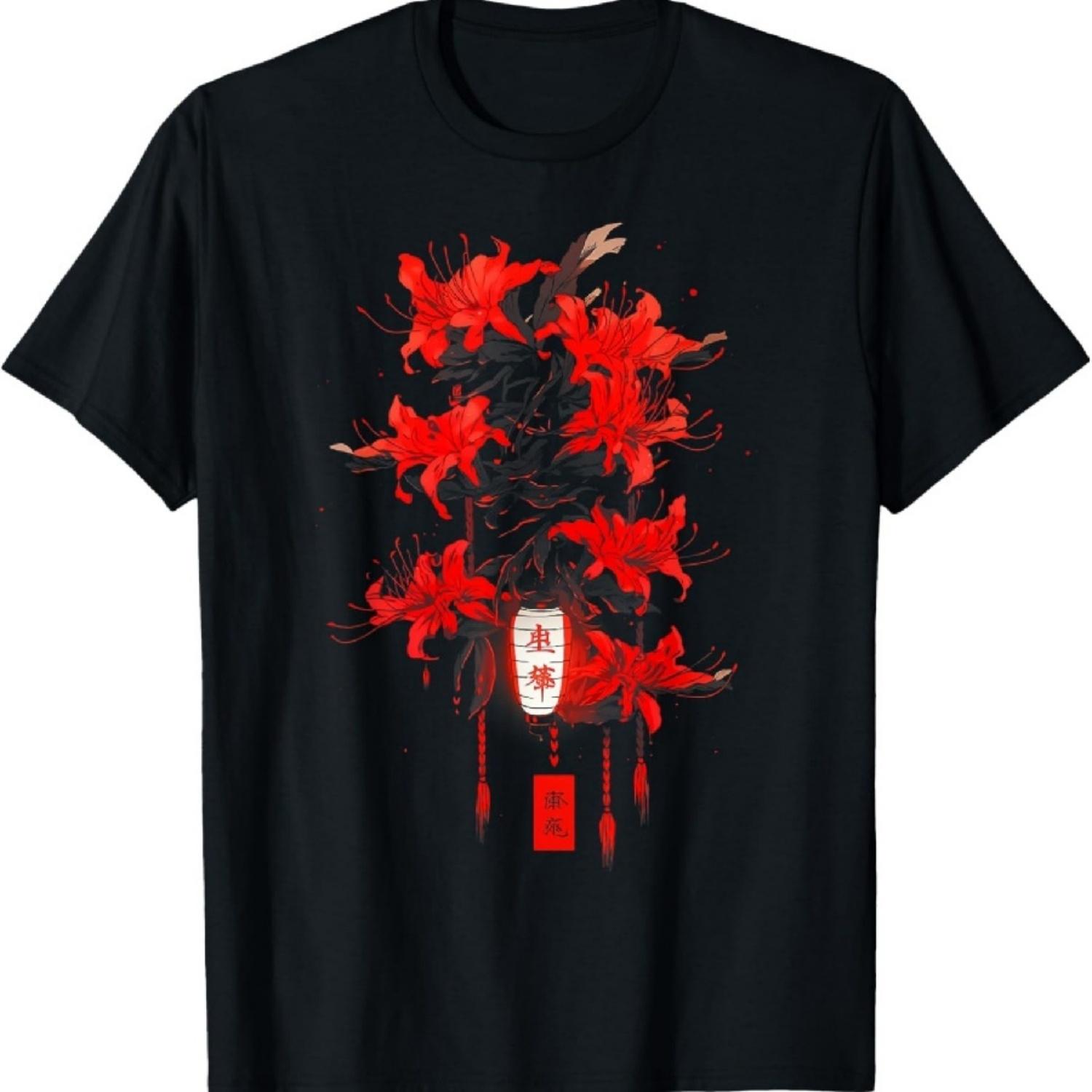 Red Spider Lily Japan Japanese Aesthetic Manga Anime T-Shirt L чорний
Red Spider Lily Japan Japanese Aesthetic Manga Anime T-Shirt L чорний