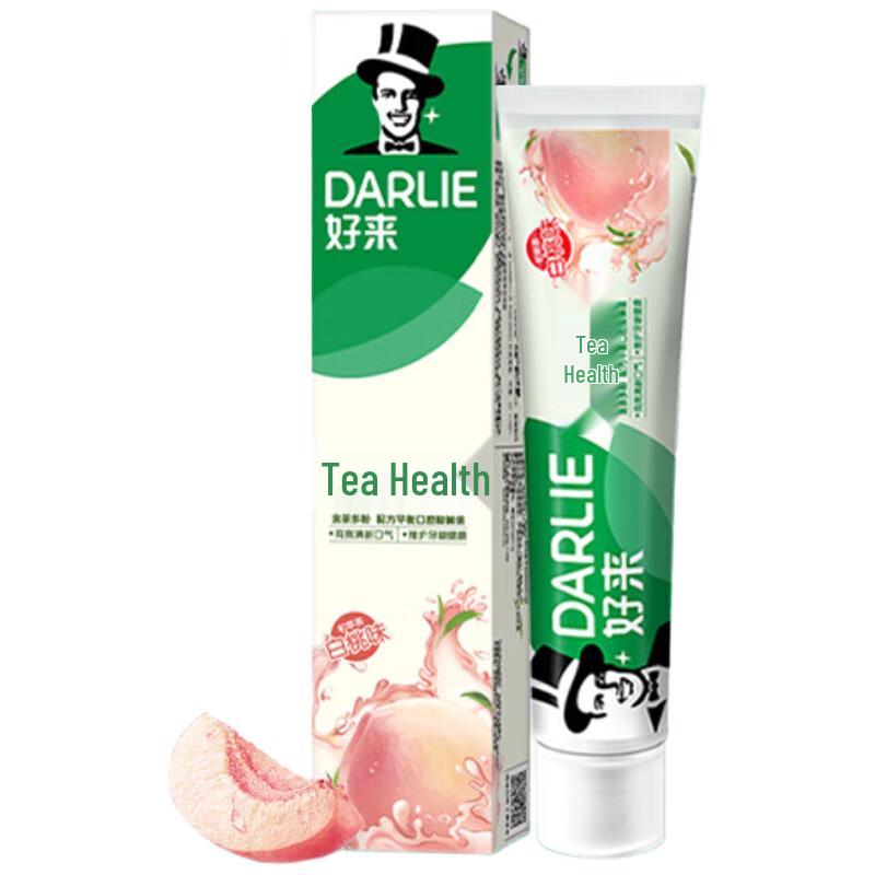 Darlie Teabejian White Peach 160g Toothpaste
Darlie Teabejian White Peach 160g Toothpaste