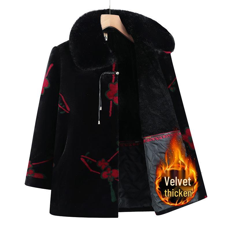 Women s Plus Velvet Faux Mink Winter Coat for 70-80 Year Olds - Thick and Warm Mother s Outerwear 6XL (155-170 lbs) червоний
Women s Plus Velvet Faux Mink Winter Coat for 70-80 Year Olds - Thick and Warm Mother s Outerwear 6XL (155-170 lbs) червоний