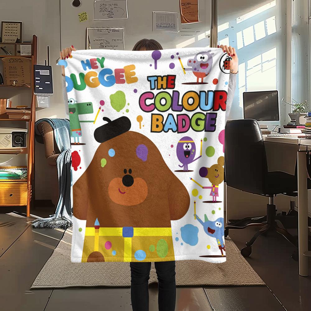 1PC Hey Duggee Print Flannel Blanket, High quality Comfortable for All Seasons, Home Decor, Warmth and Comfort, Perfect for Christmas Gifts 80cm x 120cm
1PC Hey Duggee Print Flannel Blanket, High quality Comfortable for All Seasons, Home Decor, Warmth and Comfort, Perfect for Christmas Gifts 80cm x 120cm