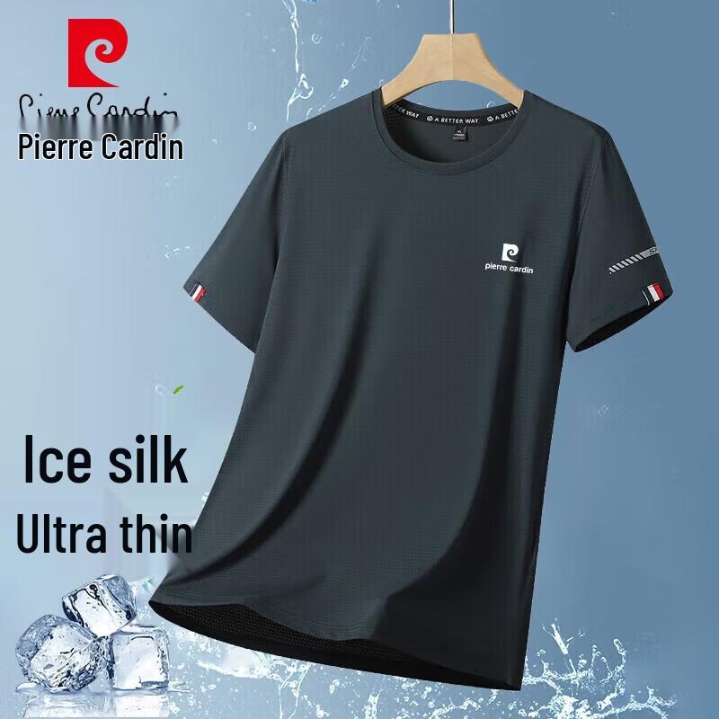 Pierre Cardin Men s Ice Silk Short Sleeve T-Shirt 5XL
Pierre Cardin Men s Ice Silk Short Sleeve T-Shirt 5XL