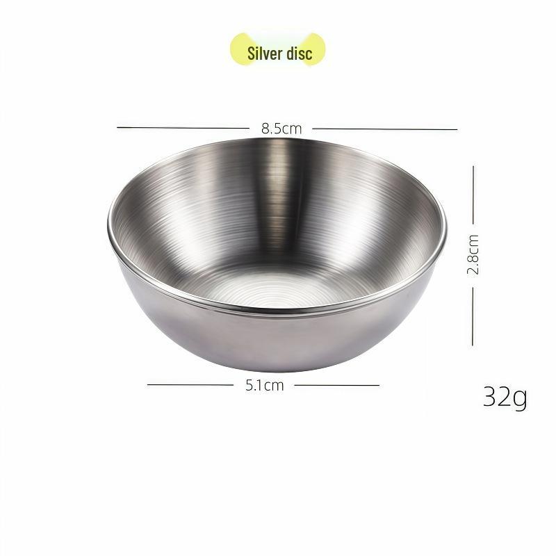 Stainless Steel Round Sauce Dish for BBQ & Seasoning
Stainless Steel Round Sauce Dish for BBQ & Seasoning