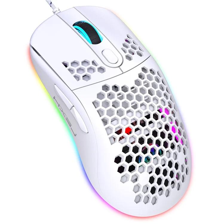 Проводная USB-мышь X600 RGB Программируемые мыши Компьютерная геймерская мышь с сотовым корпусом
Проводная USB-мышь X600 RGB Программируемые мыши Компьютерная геймерская мышь с сотовым корпусом