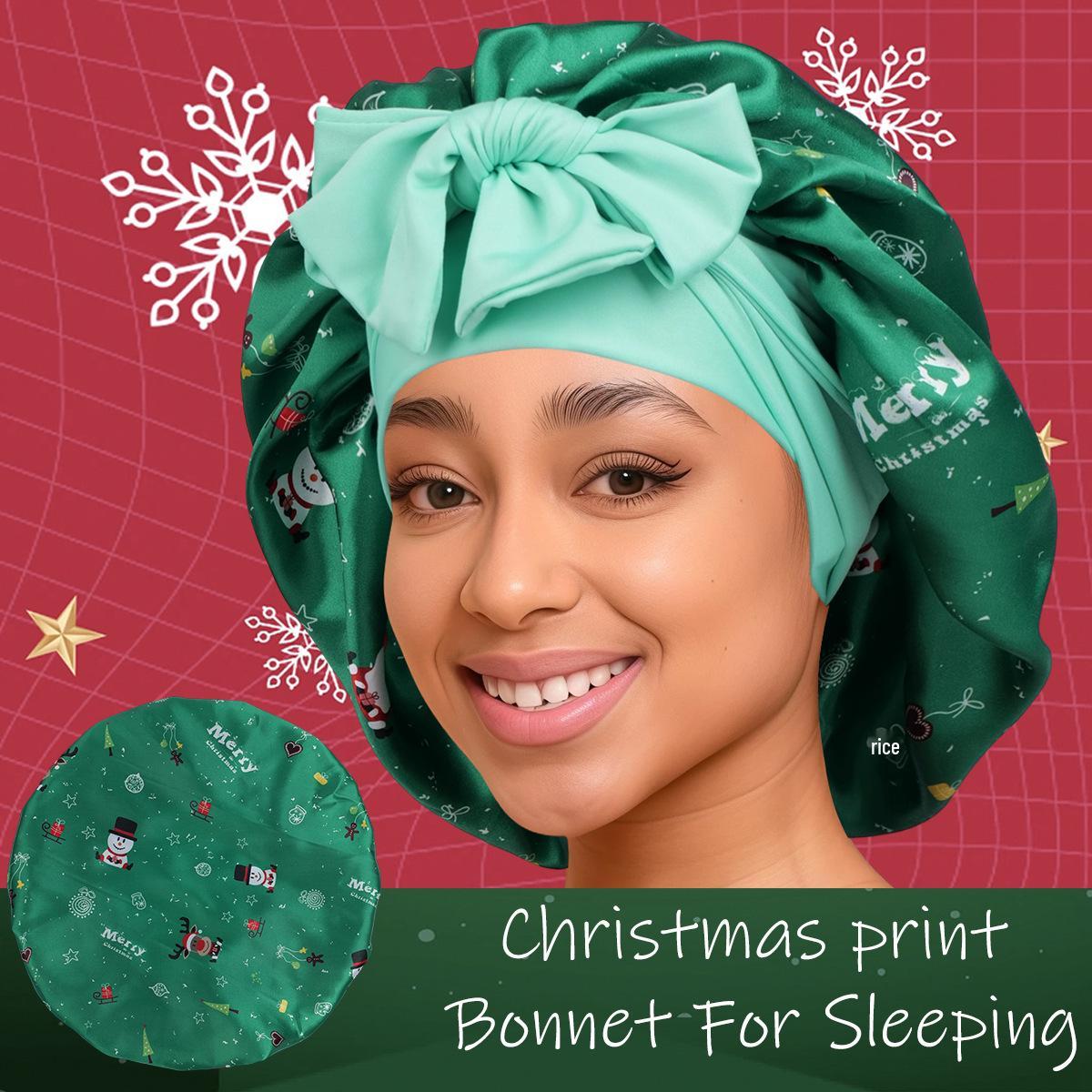 Women s Christmas Snowman Satin Hair Care Sleep Hat & Wide Brim Headscarf
Women s Christmas Snowman Satin Hair Care Sleep Hat & Wide Brim Headscarf