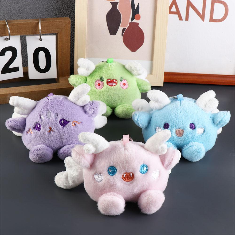 Dragon Dragon Doll Key Ring Plush Cartoon Animal Stuffed Dragon Pendant Kids Playing Supplies рожевий
Dragon Dragon Doll Key Ring Plush Cartoon Animal Stuffed Dragon Pendant Kids Playing Supplies рожевий
