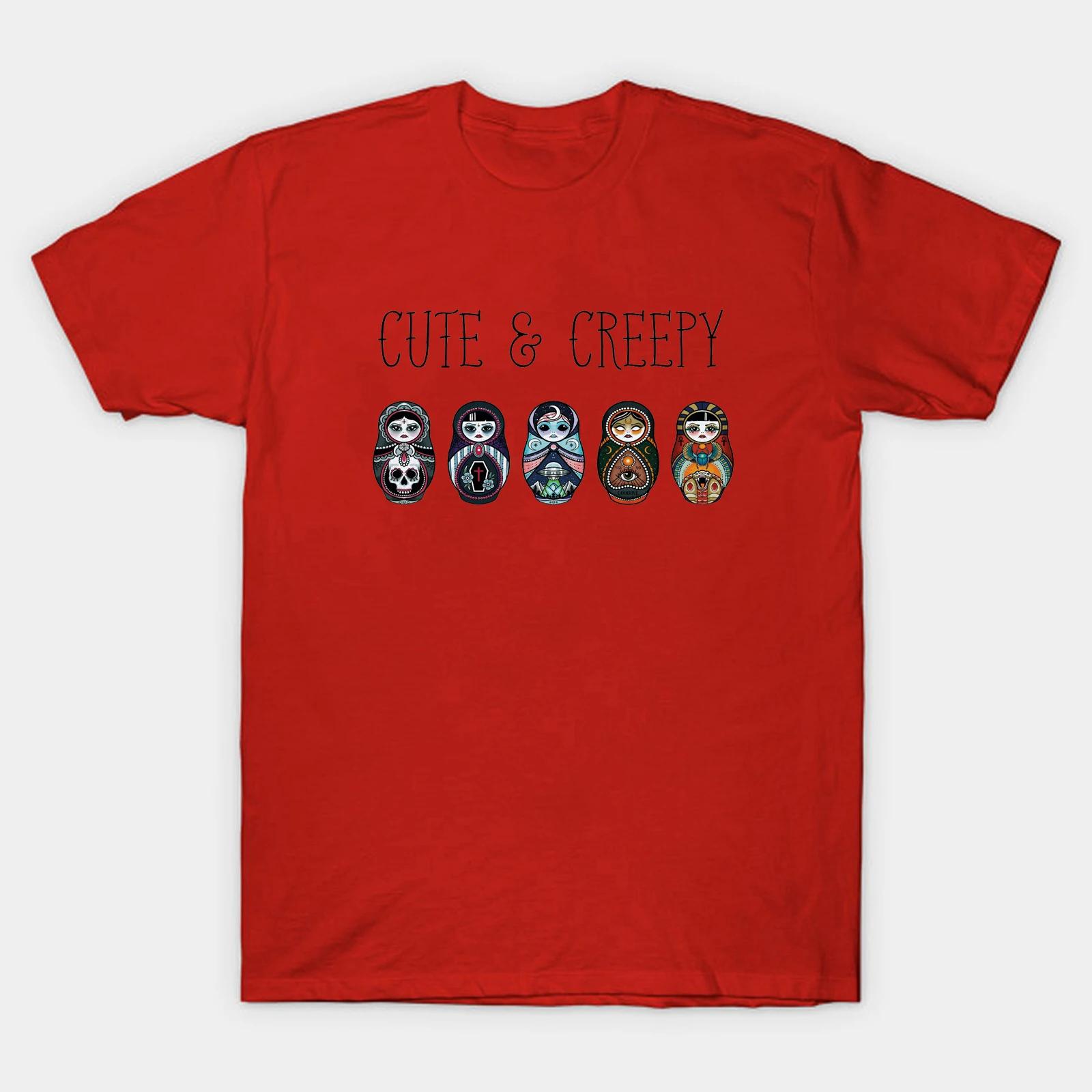 Funny Design Cute and Creepy Russian Doll TShirt 100 Cotton ONeck Short Sleeve Summer Casual Mens Tshirt Streetwear S
Funny Design Cute and Creepy Russian Doll TShirt 100 Cotton ONeck Short Sleeve Summer Casual Mens Tshirt Streetwear S