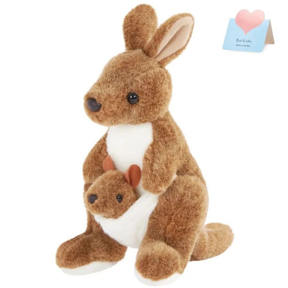 Child Kangaroo Kangaroo Stuffed Animals Kangaroo Mother and Son Plush Doll Children Toys
Child Kangaroo Kangaroo Stuffed Animals Kangaroo Mother and Son Plush Doll Children Toys