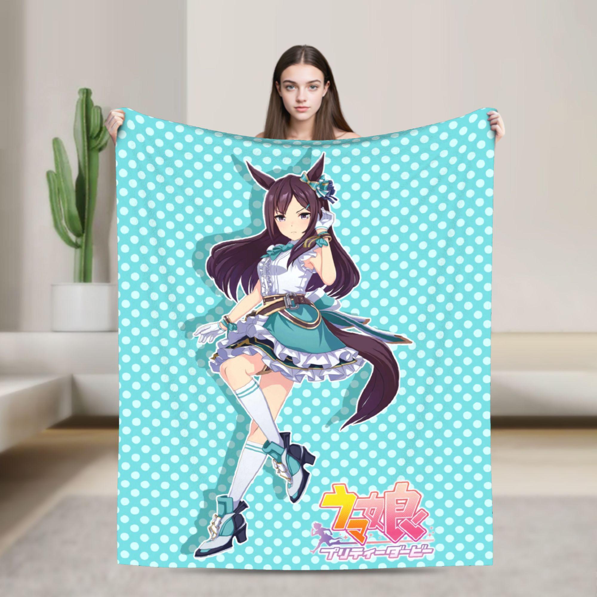 Mejiro Dober UmaMusume Pretty Derby Flannel Blanket Spring Soft Durable Throw Blanket for Children Couch Bedspread Bed Cover 75x100cm (30x40inch)
Mejiro Dober UmaMusume Pretty Derby Flannel Blanket Spring Soft Durable Throw Blanket for Children Couch Bedspread Bed Cover 75x100cm (30x40inch)
