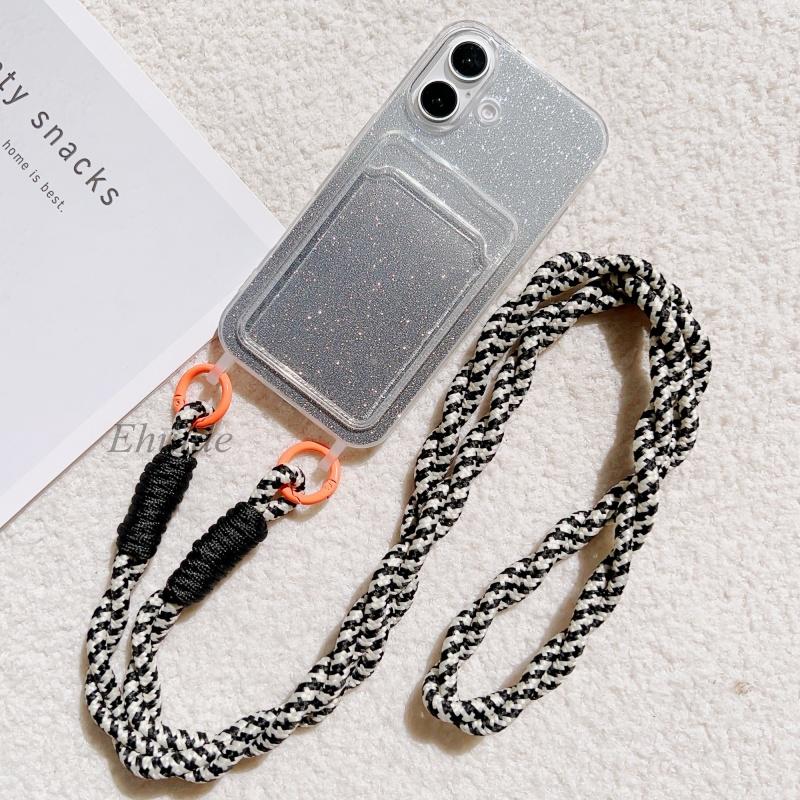 Strap Glitte Wallet Card Case for iPhone 17 16 Pro Max 14 15 Plus 12 13 Mini X XS Max Shockproof Crossbody Lanyard Soft Cover for iPhone 15&HaoQ
Strap Glitte Wallet Card Case for iPhone 17 16 Pro Max 14 15 Plus 12 13 Mini X XS Max Shockproof Crossbody Lanyard Soft Cover for iPhone 15&HaoQ