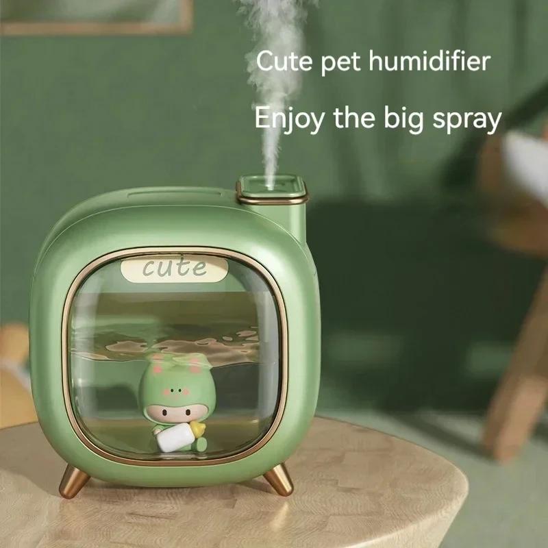 Air Humidifier Small Gift New Mini USB Double Spray Humidifier Home Bedroom Night Light Aroma Hydration Spray
Air Humidifier Small Gift New Mini USB Double Spray Humidifier Home Bedroom Night Light Aroma Hydration Spray