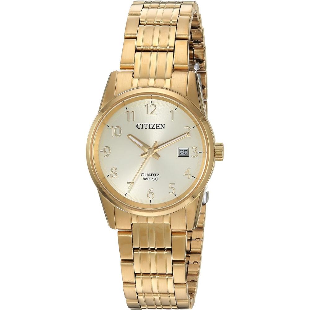 No Citizen Watch Company Citizen Womens Quartz Stainless Steel Casual Watch Color Gold Tone Model EU6002 51Q
No Citizen Watch Company Citizen Womens Quartz Stainless Steel Casual Watch Color Gold Tone Model EU6002 51Q
