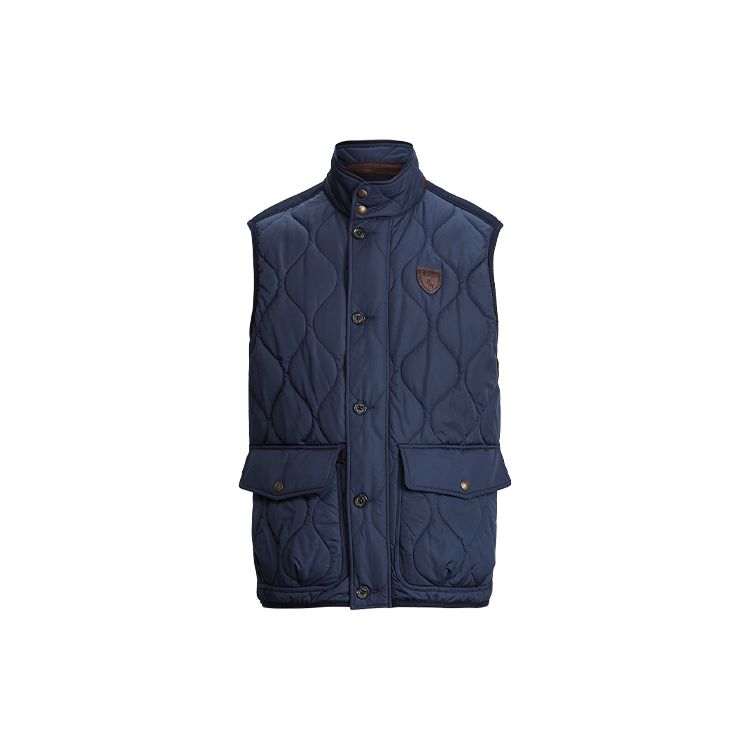 Polo Ralph Lauren Suede Trim Quilted Stand Collar Vest Men vest Dark-Blue MNPOOTW1N220100-410 M
Polo Ralph Lauren Suede Trim Quilted Stand Collar Vest Men vest Dark-Blue MNPOOTW1N220100-410 M