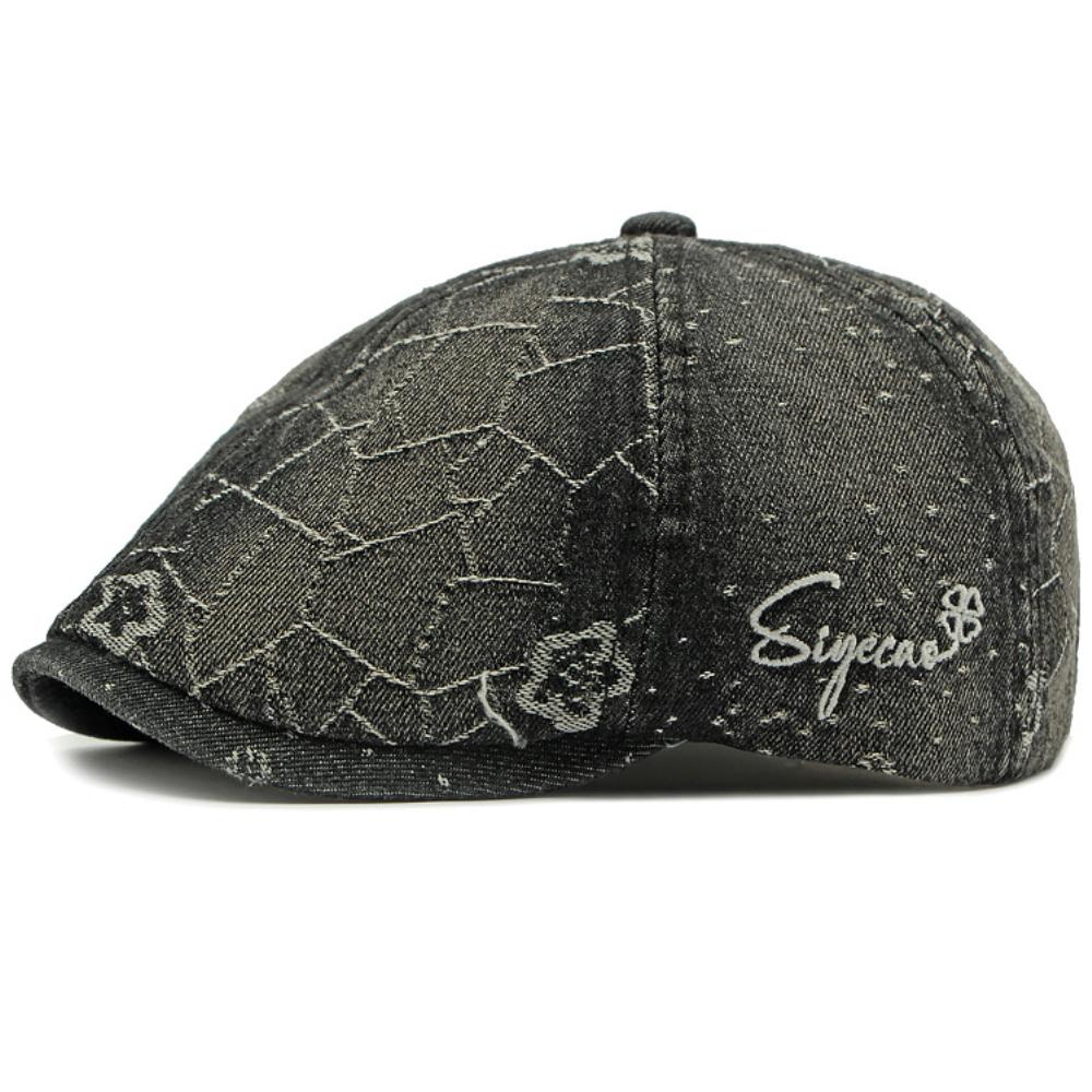 HT4742 Mens Berets for Women 6 Panels Octagonal Ivy Flat Cap Vintage Artist Painter Beret Hat Male Female Cotton Denim Beret Cap 55-60cm Adjustable чорний
HT4742 Mens Berets for Women 6 Panels Octagonal Ivy Flat Cap Vintage Artist Painter Beret Hat Male Female Cotton Denim Beret Cap 55-60cm Adjustable чорний