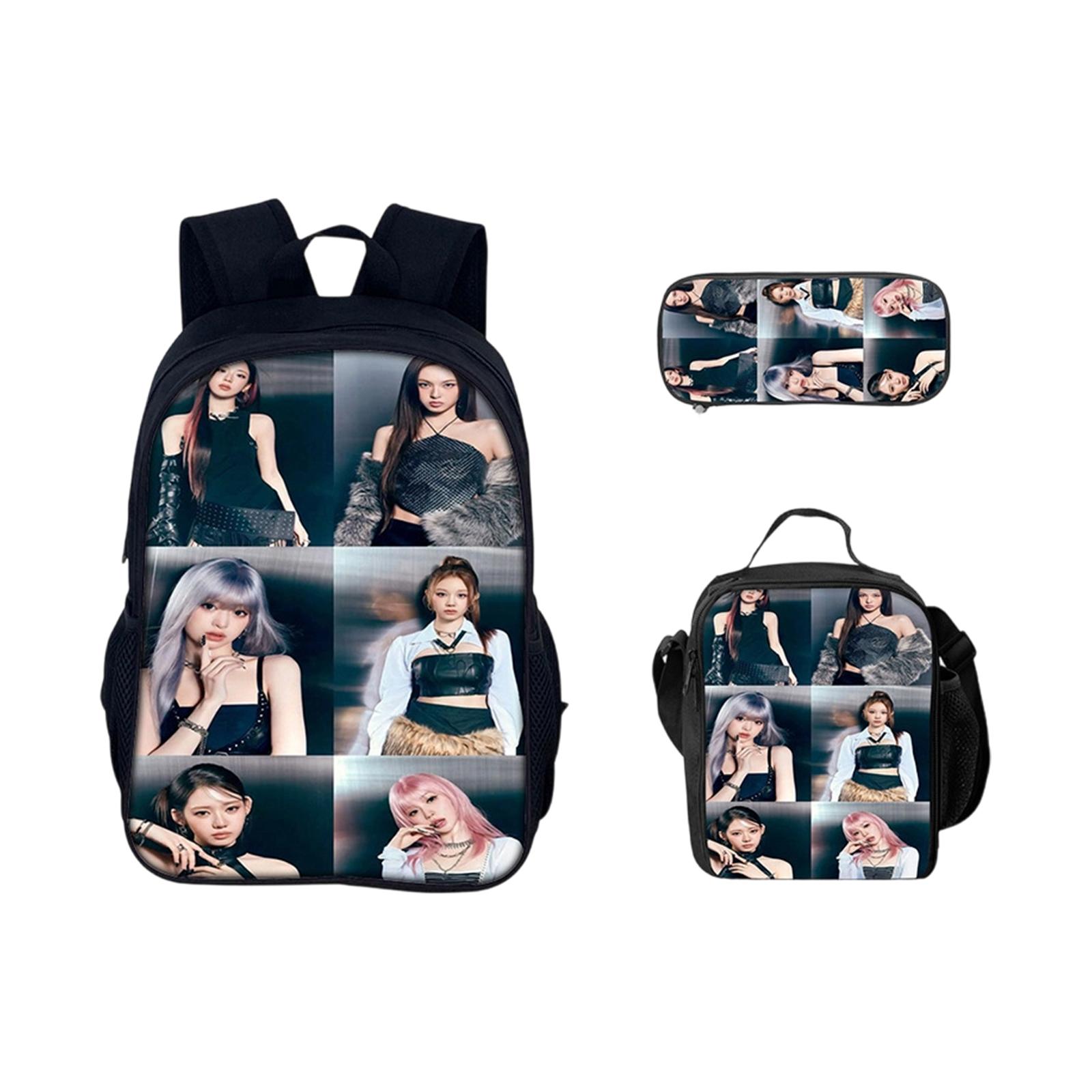 Korean Girl Group Themed Printed Backpack For Elementary And Middle School Students With Ice Pack Set A
Korean Girl Group Themed Printed Backpack For Elementary And Middle School Students With Ice Pack Set A