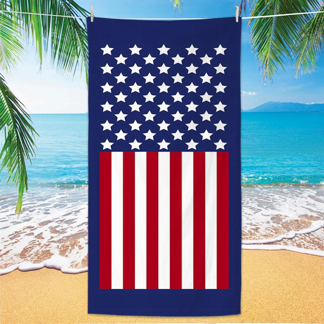 Flag Pattern Beach Towel, Digital Printing Thin Quick-Dry Anti-Sand Microfiber Lightweight for Swim, Yoga, Travel, Gym, Gift W30*H60(CM)
Flag Pattern Beach Towel, Digital Printing Thin Quick-Dry Anti-Sand Microfiber Lightweight for Swim, Yoga, Travel, Gym, Gift W30*H60(CM)