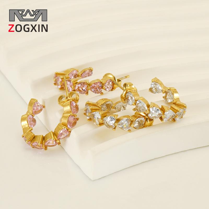 U-Shaped Luxury Zircon Earrings for Women – European & American Style, Stainless Steel 18K белый
U-Shaped Luxury Zircon Earrings for Women – European & American Style, Stainless Steel 18K белый