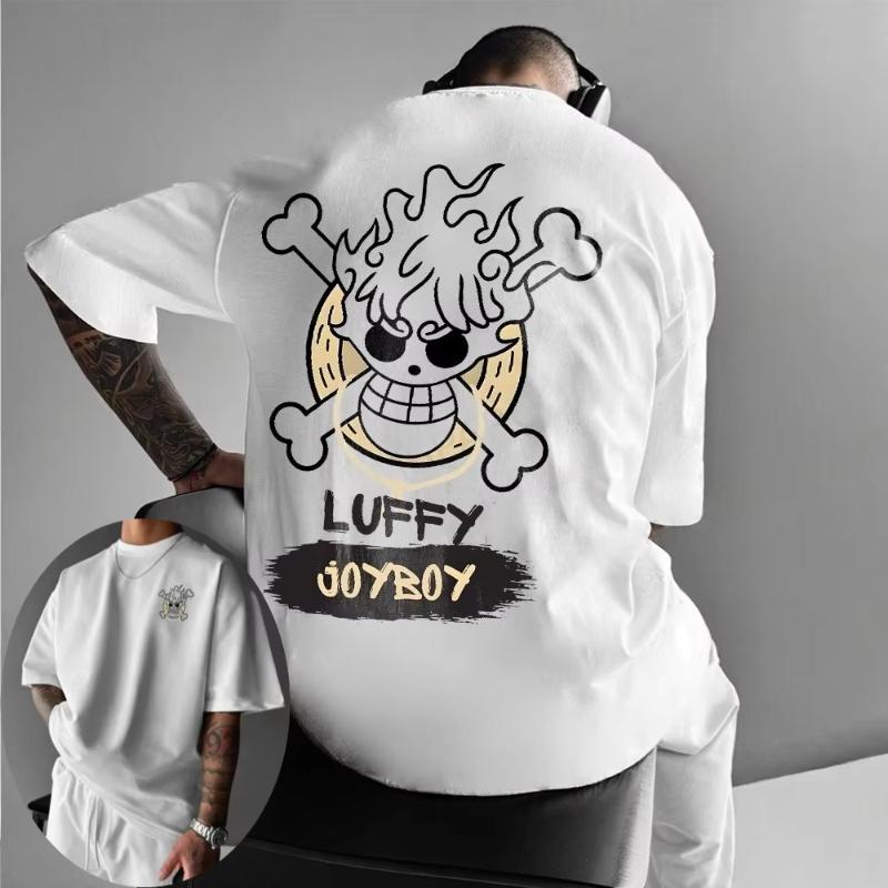 One Piece Mens Tshirt Monkey D Luffy Summer Anime Autumn Boys and Children Shortsleeved Fashion Niche Parentchild Outfits S
One Piece Mens Tshirt Monkey D Luffy Summer Anime Autumn Boys and Children Shortsleeved Fashion Niche Parentchild Outfits S