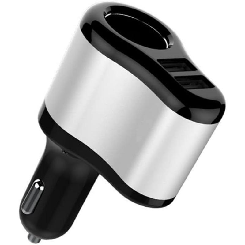 Car Charger Cigarette Lighter Socket Adapter Splitter Power Supply 2 X USB 9.3*5.9*3.5cm золотий/білий
Car Charger Cigarette Lighter Socket Adapter Splitter Power Supply 2 X USB 9.3*5.9*3.5cm золотий/білий