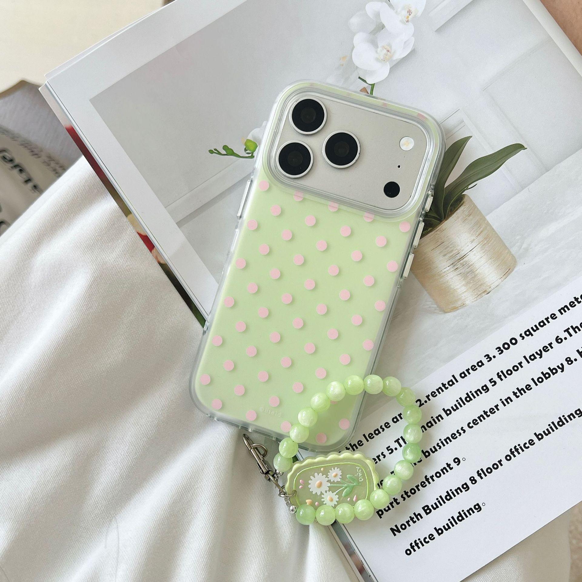 Summer Solid Color Polka Dot Phone Case for iPhone 14/15/16/17 Pro Max iPhone 14 Pro Max
Summer Solid Color Polka Dot Phone Case for iPhone 14/15/16/17 Pro Max iPhone 14 Pro Max