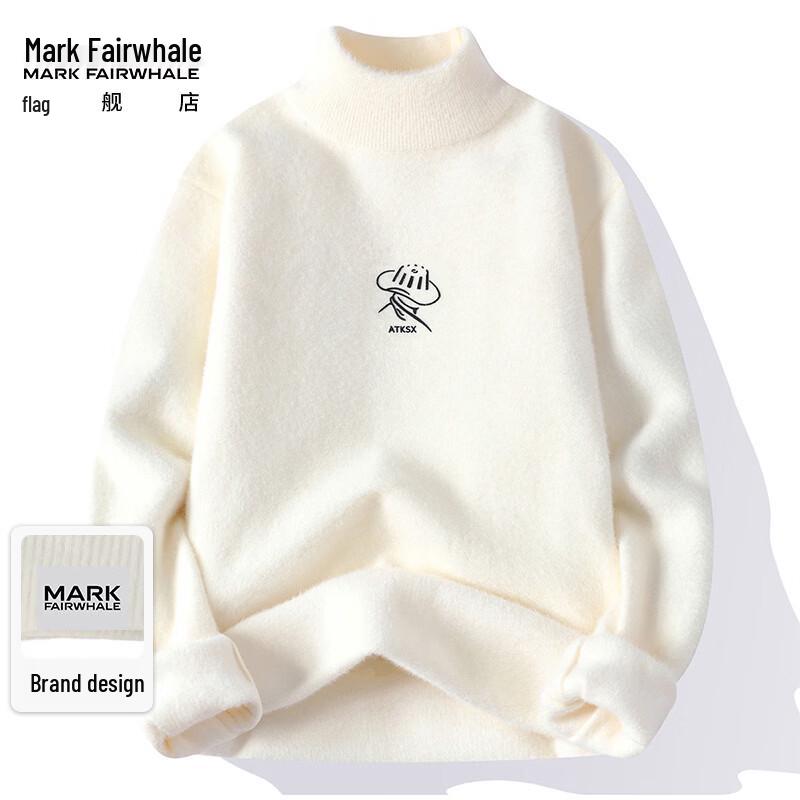 MARK FAIRWHALE Men s Winter Warm Half-High Collar Knitted Sweater 2XL
MARK FAIRWHALE Men s Winter Warm Half-High Collar Knitted Sweater 2XL