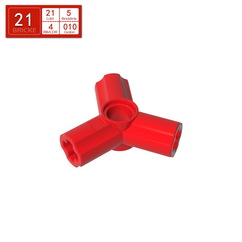 BRICKE Brick Guest Three-Way Connector - LEGO 10288 Compatible MOC Building Blocks (Bulk Parts, DIY Small Particles) 50g (~59 pcs) червоний
BRICKE Brick Guest Three-Way Connector - LEGO 10288 Compatible MOC Building Blocks (Bulk Parts, DIY Small Particles) 50g (~59 pcs) червоний