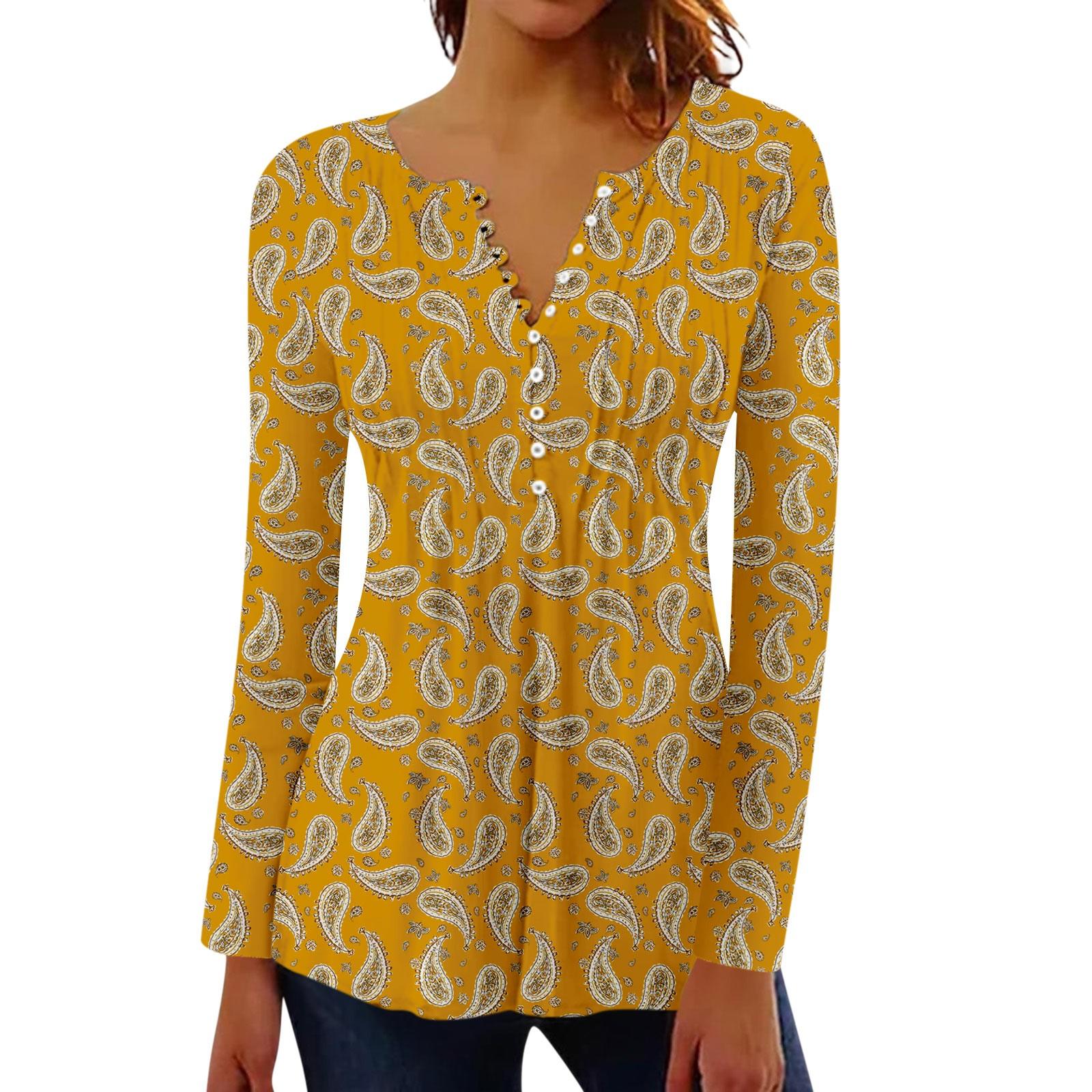 Women s Pleated Button Retro Floral Print Top L
Women s Pleated Button Retro Floral Print Top L