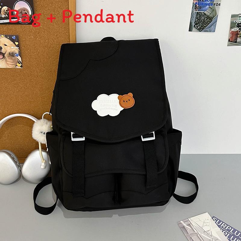 Girls Capacity Dual Shoulder Backpack With Nylon And Letter Pattern For School Use чорний
Girls Capacity Dual Shoulder Backpack With Nylon And Letter Pattern For School Use чорний