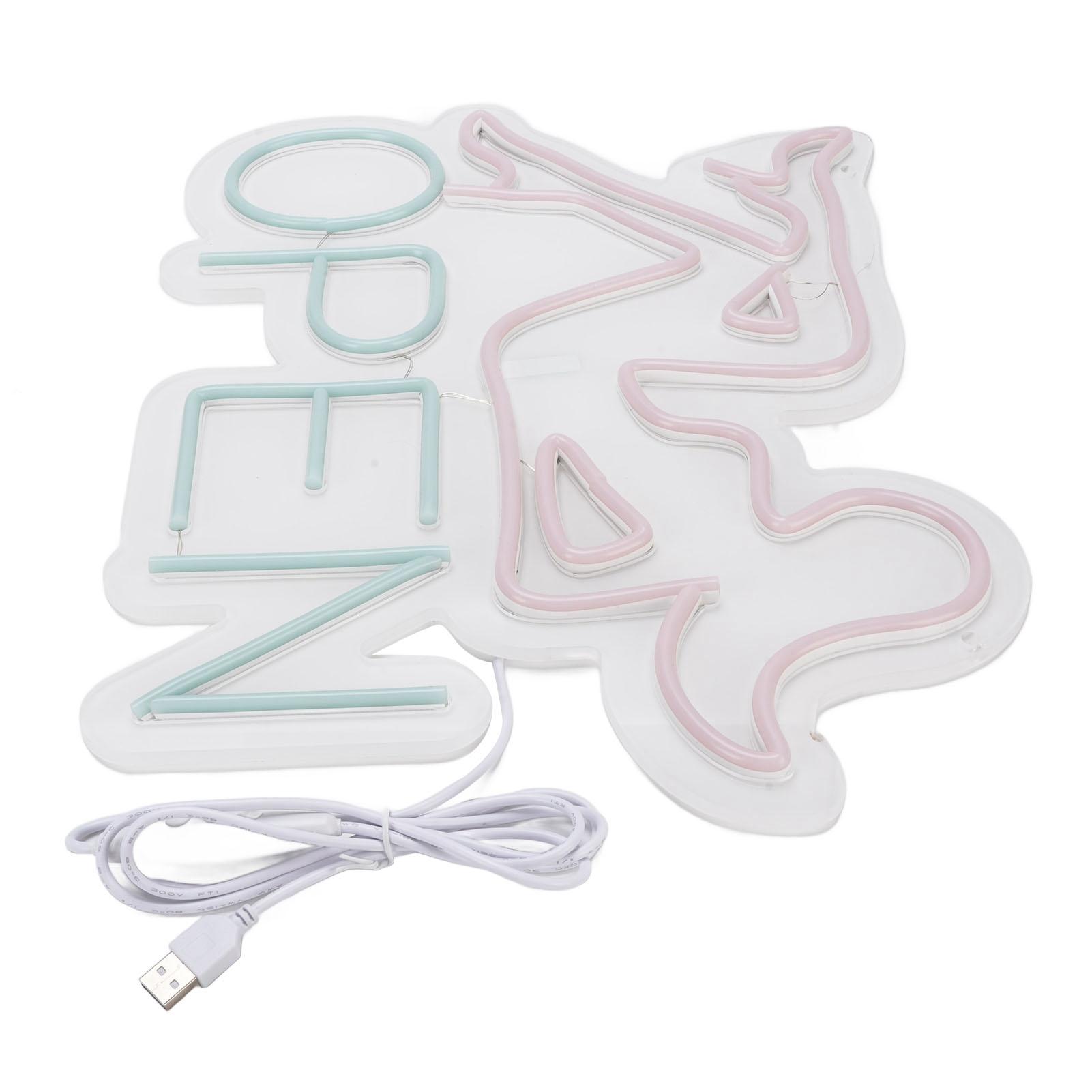 Wall LED Neon Sign USB Powered Acrylic Light Board for Store Club Bar Party Pinkish Woman Blue Open
Wall LED Neon Sign USB Powered Acrylic Light Board for Store Club Bar Party Pinkish Woman Blue Open