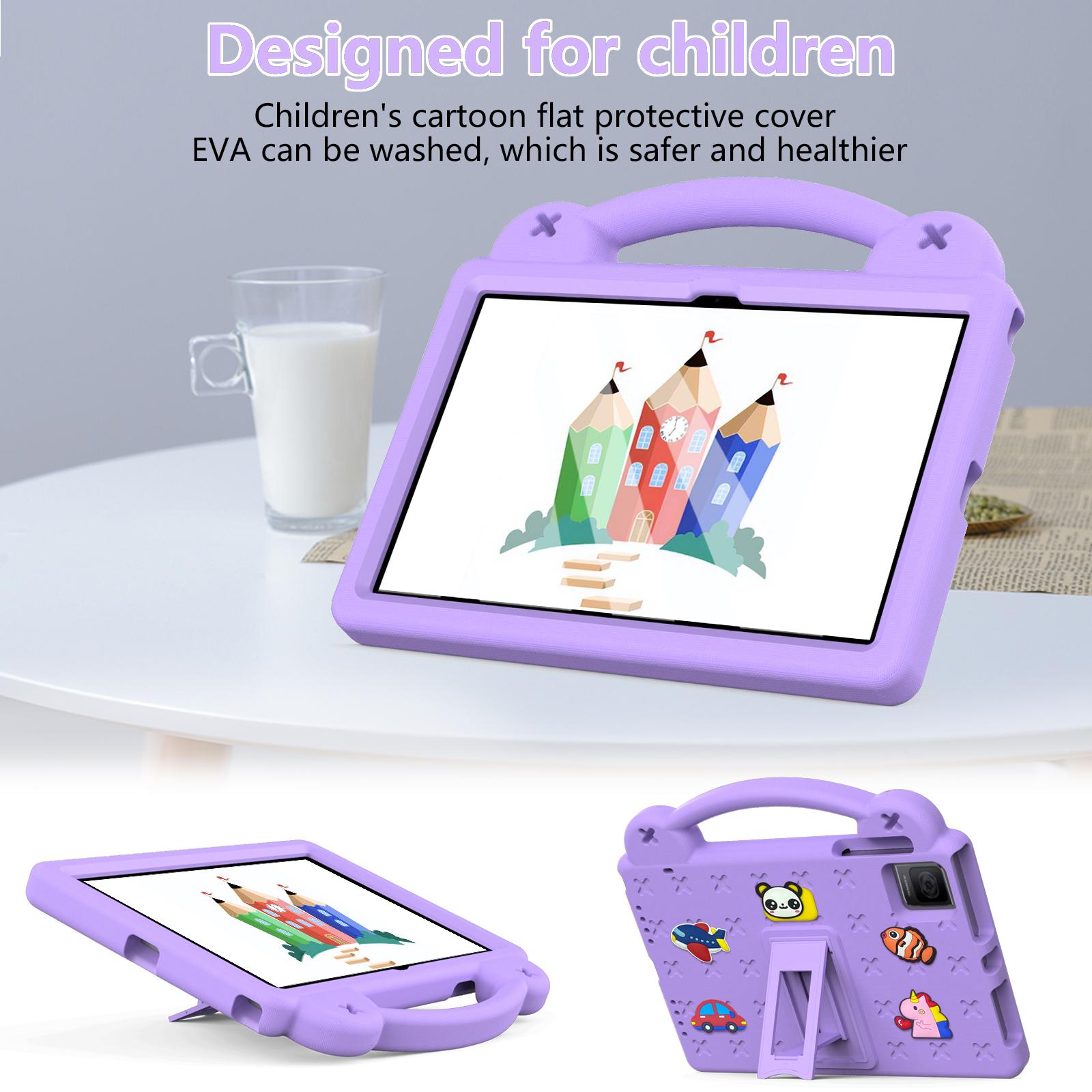 For TCL Tab 10 Gen 2/T-Mobile REVVL Tab Case EVA Cute Patterns Tablet Cover with Kickstand and Handle Purple
For TCL Tab 10 Gen 2/T-Mobile REVVL Tab Case EVA Cute Patterns Tablet Cover with Kickstand and Handle Purple