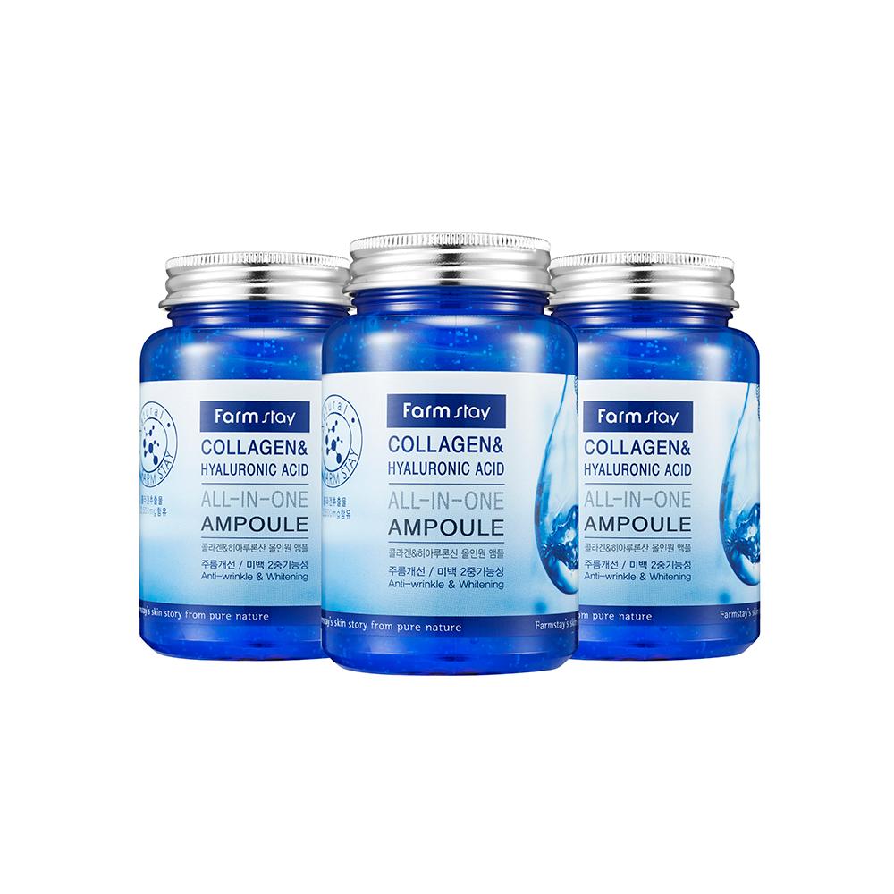 FarmStay Collagen & Hyaluronic Acid All in One Ampoule
FarmStay Collagen & Hyaluronic Acid All in One Ampoule
